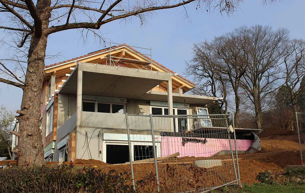 BGS Bauunternehmung - Einfamilienhaus_Rohbau